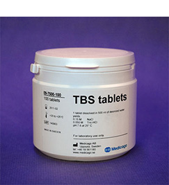 Tris Buffered Saline (TBS) (pH 7.6) (500 mL) (100 tablets)