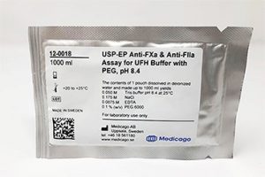 USP-EP Anti-FXa and Anti-Flla Assay for UFH Buffer with PEG (pH 8.4) (1 L) (1 pouch)