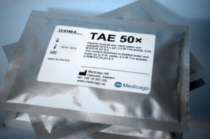 Tris-Acetate-EDTA (TAE) 50x Powder (pH 8.3) (1 L) (5 pouches)