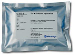 Sodium Hydroxide Powder (3 M) (1 L) (5 pouches)