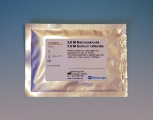 Sodium Chloride (NaCl) Powder (3 M ) (1 L) (5 pouches)
